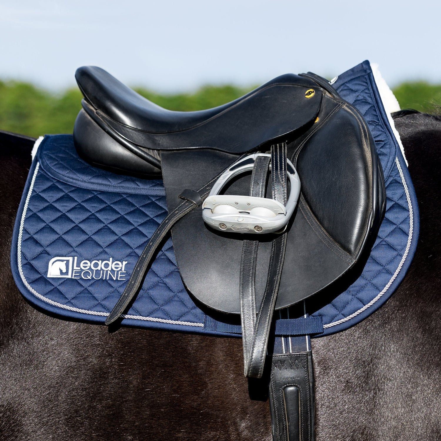Leader Equine Performance Jump Saddle Pad with Shims