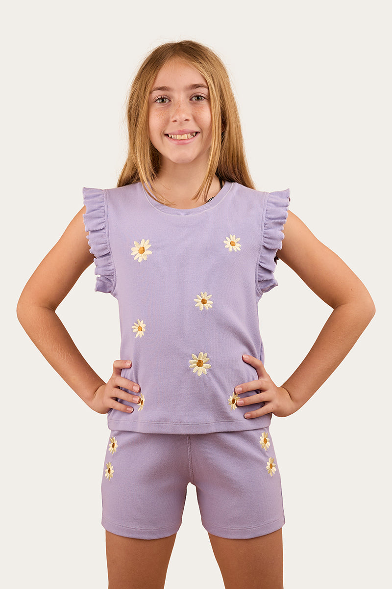 Ringers Western Lyla Girls Rib Short