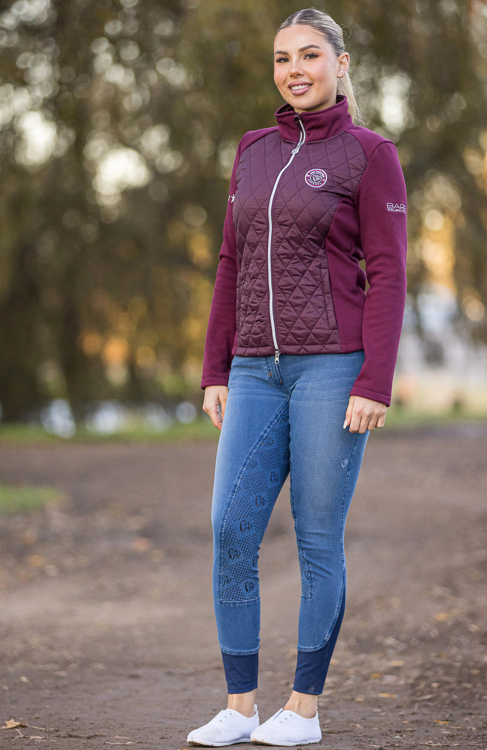 BARE Equestrian Heritage Denim Breeches
