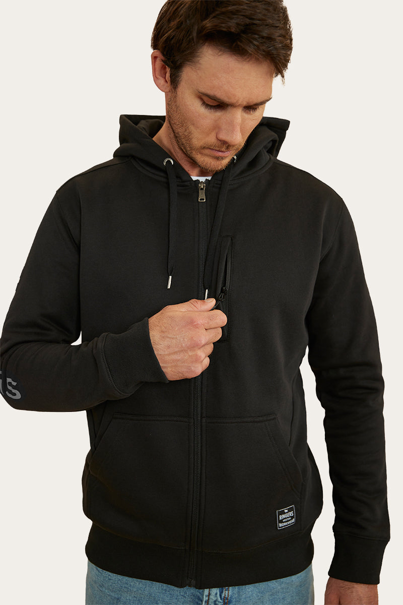 Ringers Western Blake Mens Zip Thru Hoodie
