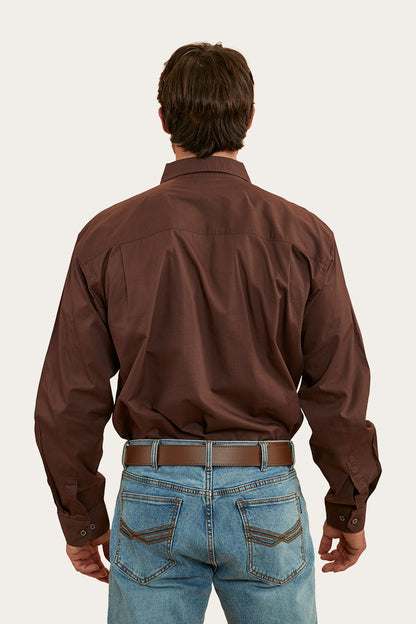 Ringers Western Tempest Mens Half Button Work Shirt