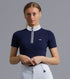 Description:Maria Diamante Show Shirt_Colour:Navy_Position:1