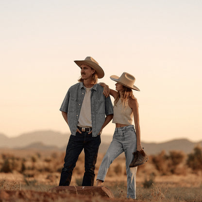 Will &amp; Bear Buck Felt Cowboy Hat