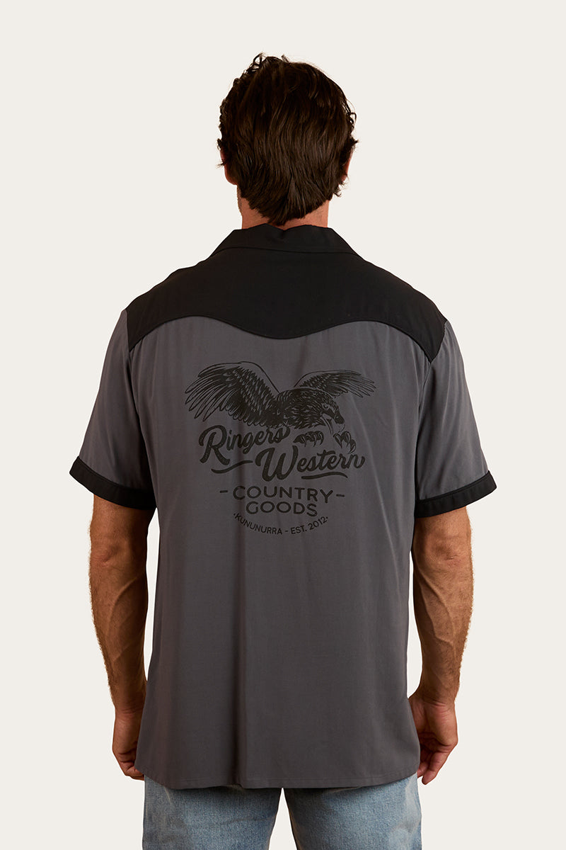 Ringers Western Lineman Mens Bowling Shirt