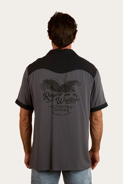 Ringers Western Lineman Mens Bowling Shirt