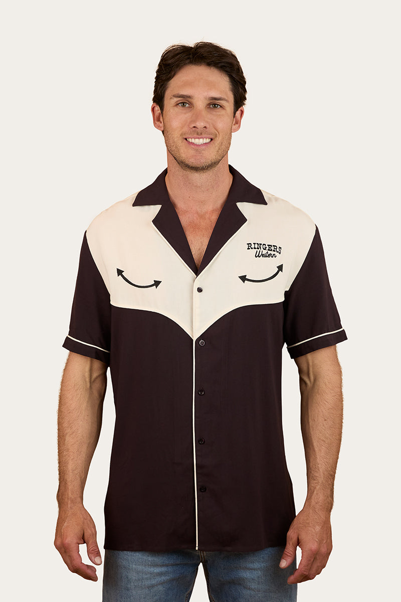 Ringers Western Take No Bull Mens Pub Shirt