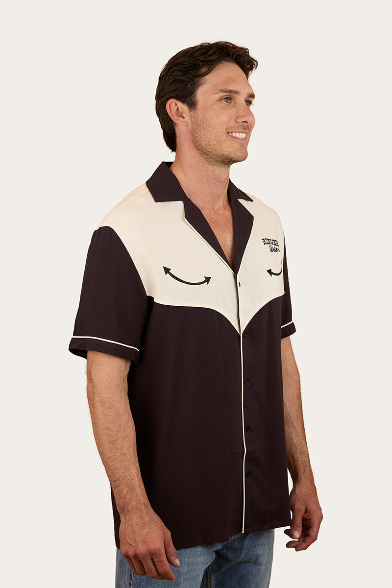 Ringers Western Take No Bull Mens Pub Shirt