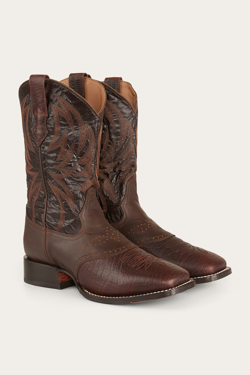 Ringers Western Longreach Mens Saddle Boot