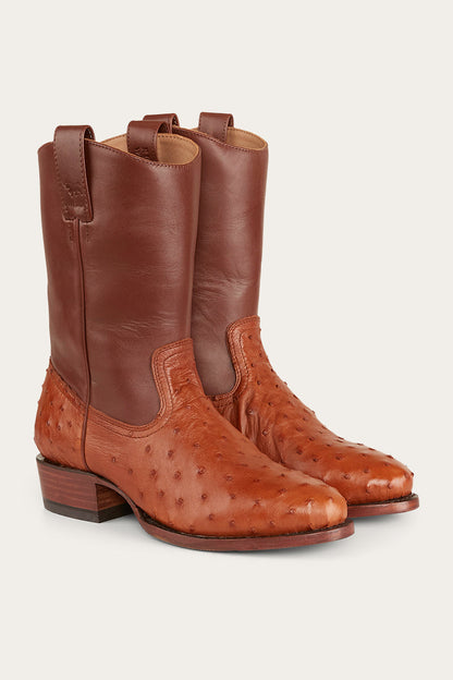 Ringers Western Davidson Mens Cuban Heel Boot