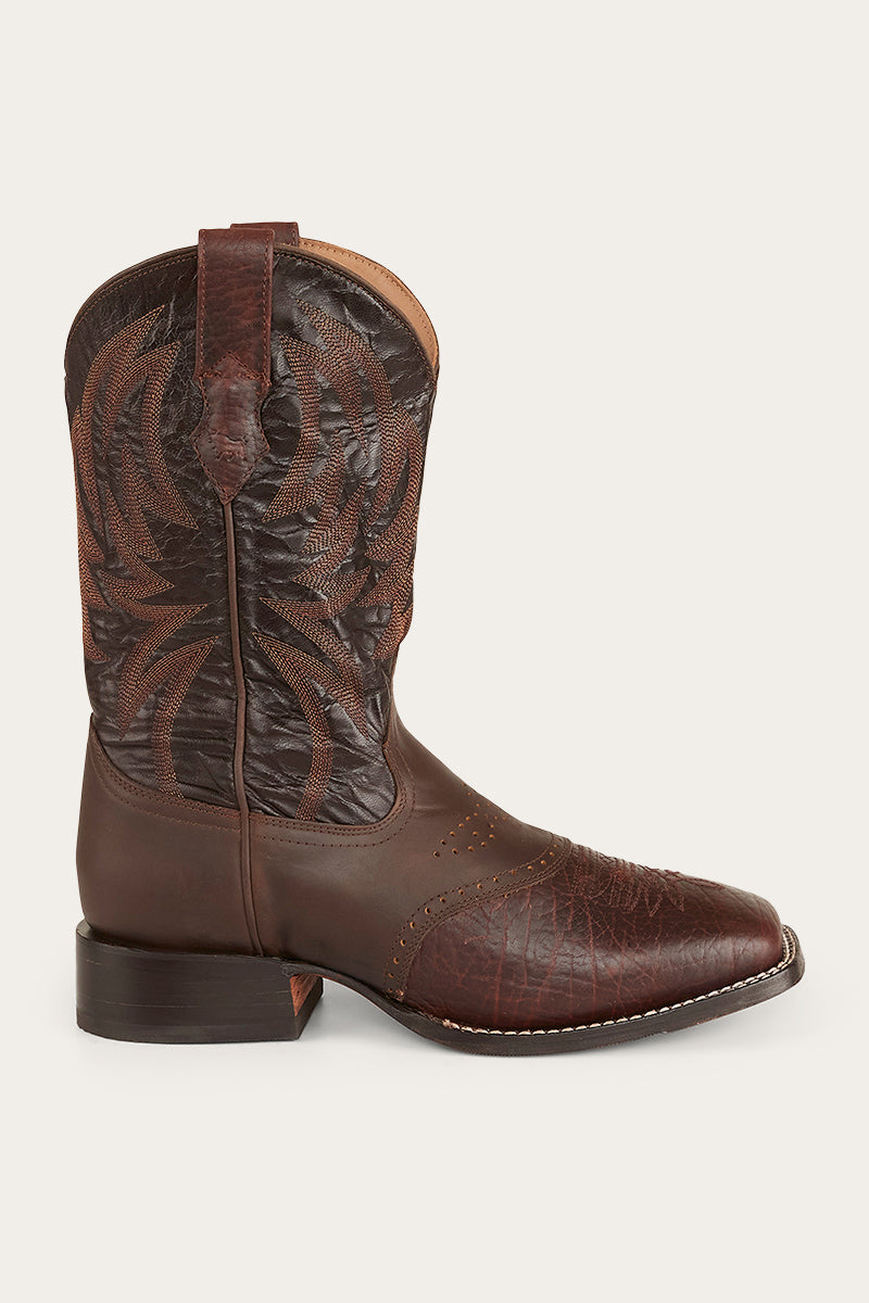 Ringers Western Longreach Mens Saddle Boot