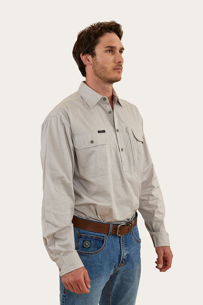 Ringers Western Tempest Mens Half Button Work Shirt