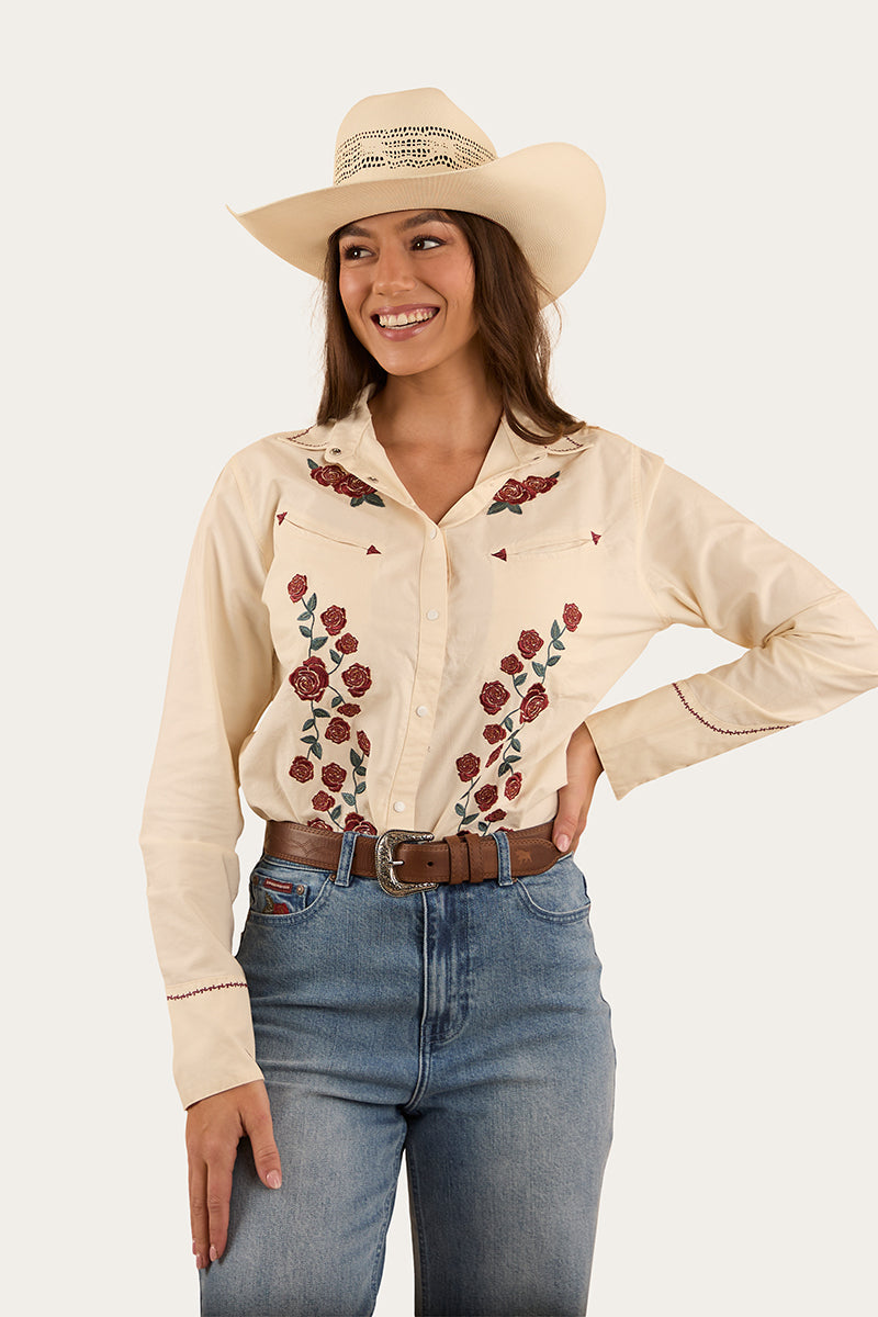 Ringers Western Desert Rose Womens Western Shirt