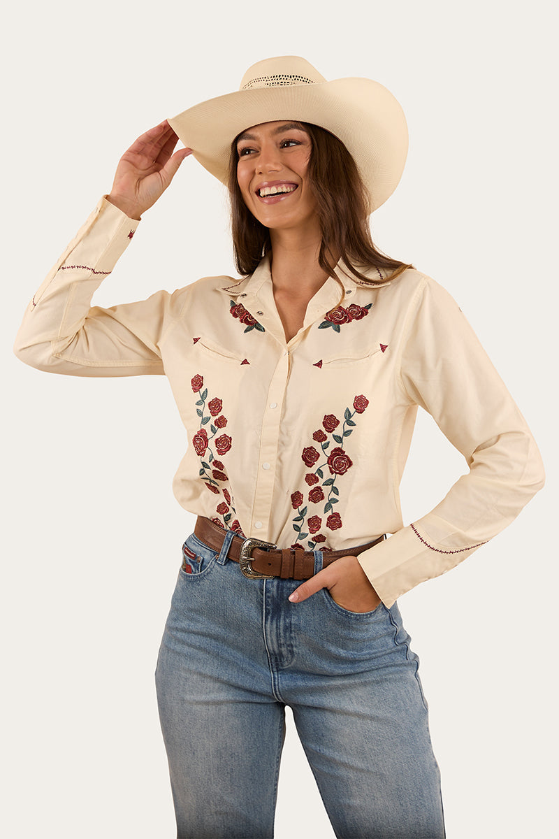 Ringers Western Desert Rose Womens Western Shirt
