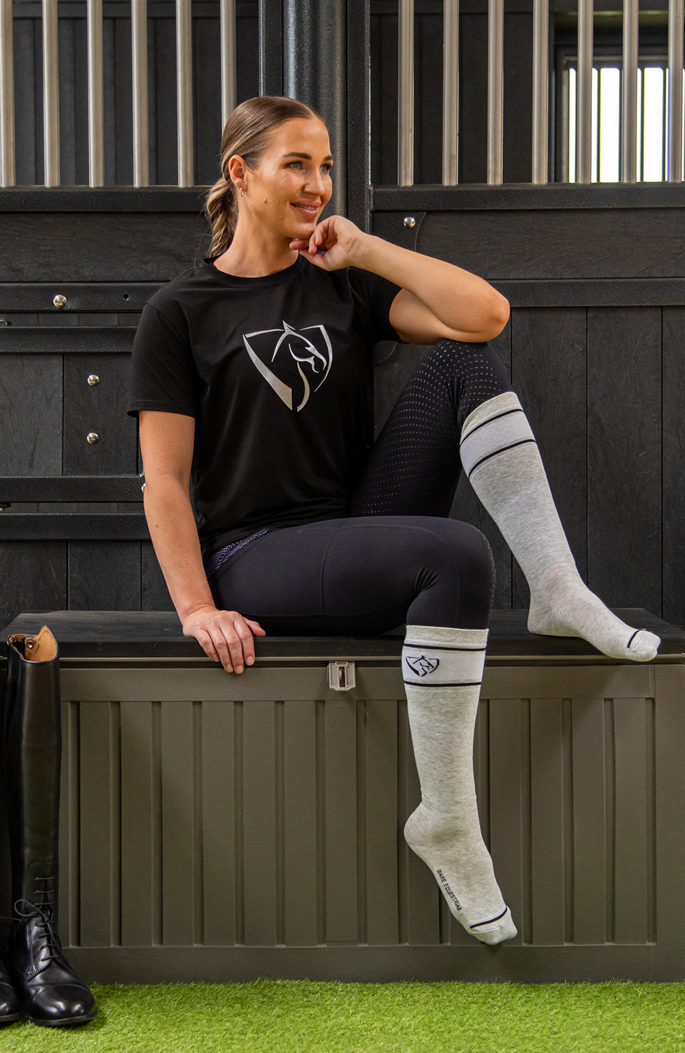 BARE Equestrian Ladies Signature Sock - Katie