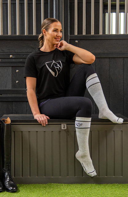 BARE Equestrian Ladies Signature Sock - Katie