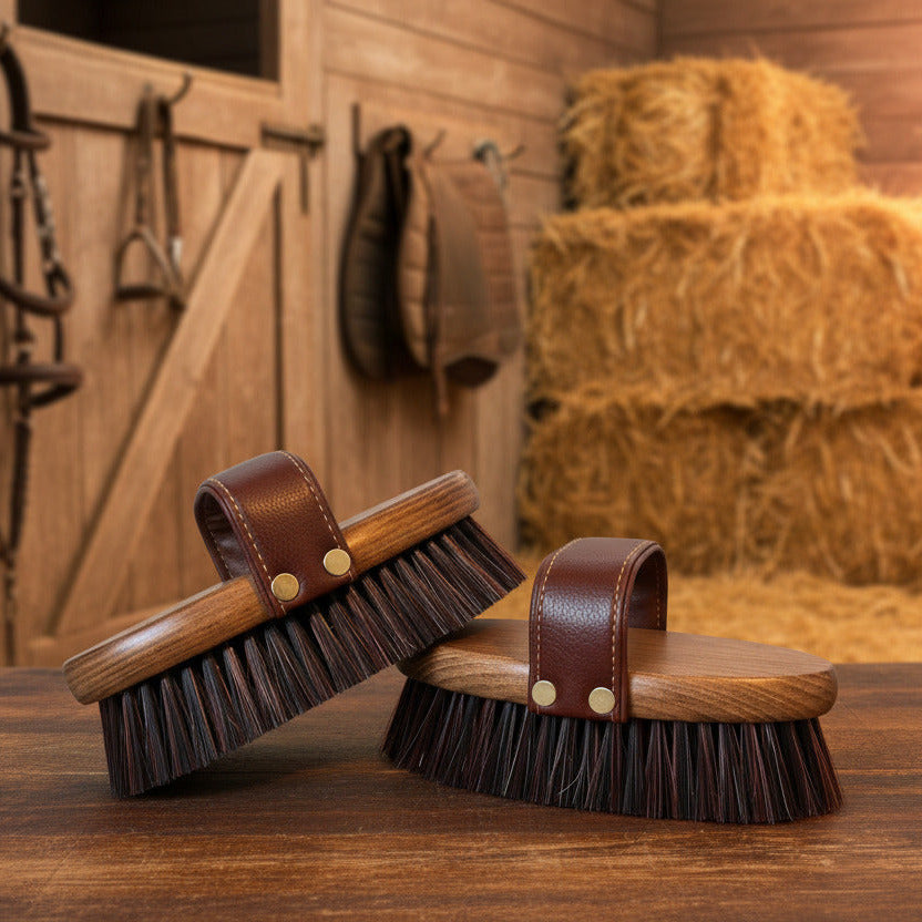 NZ Tack Saddlery Co Soft Dandy Brush