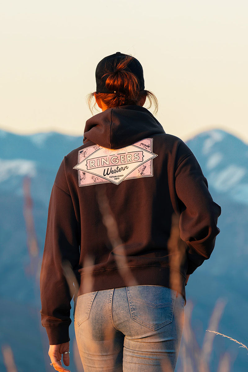 Ringers Western Hometown Womens Pullover Hoodie