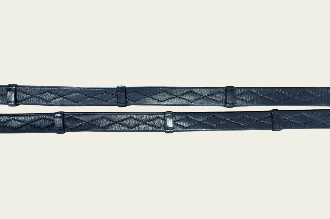 NZ Tack Leather Padded Reins