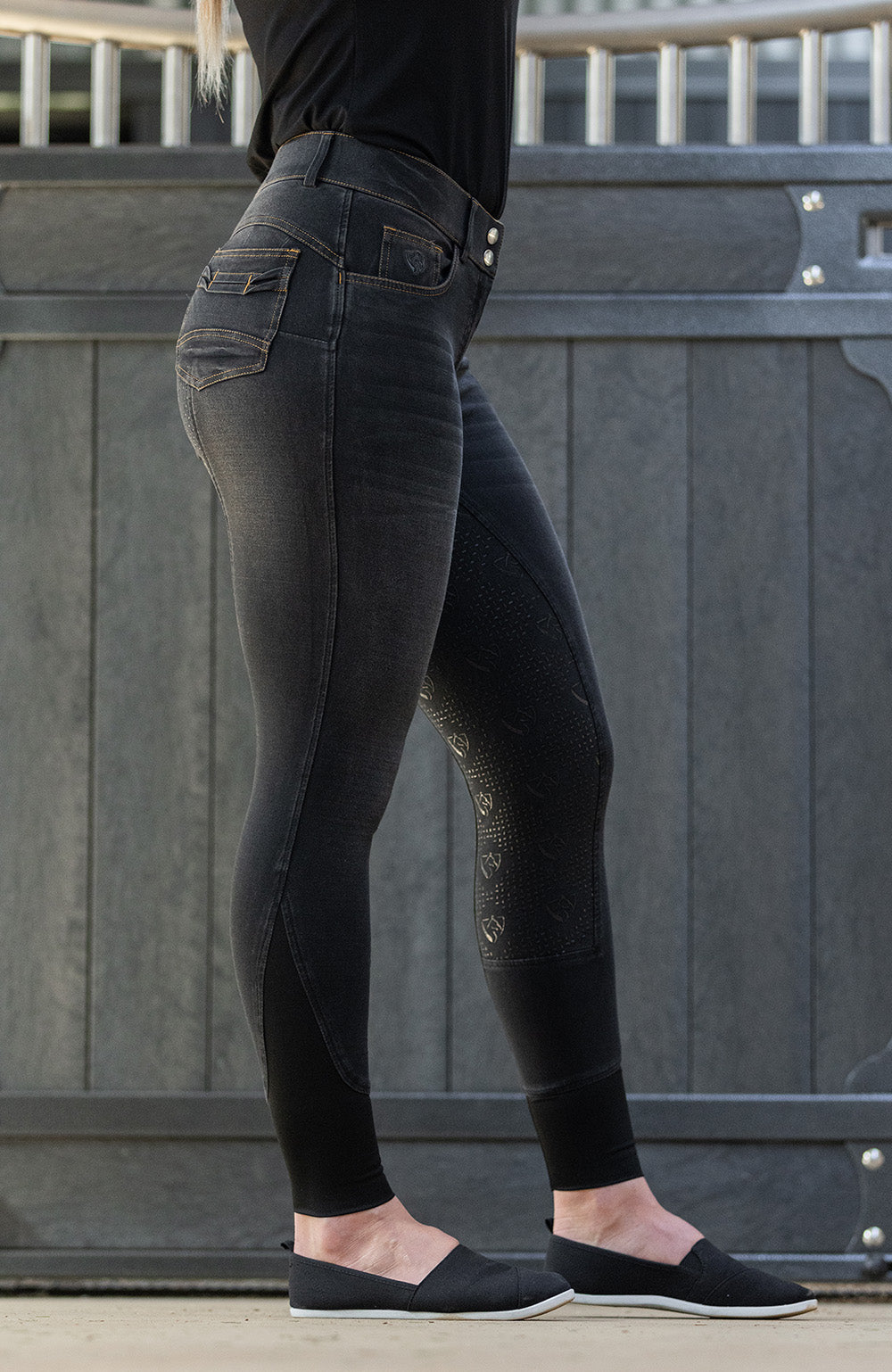 BARE Equestrian Heritage Denim Breeches