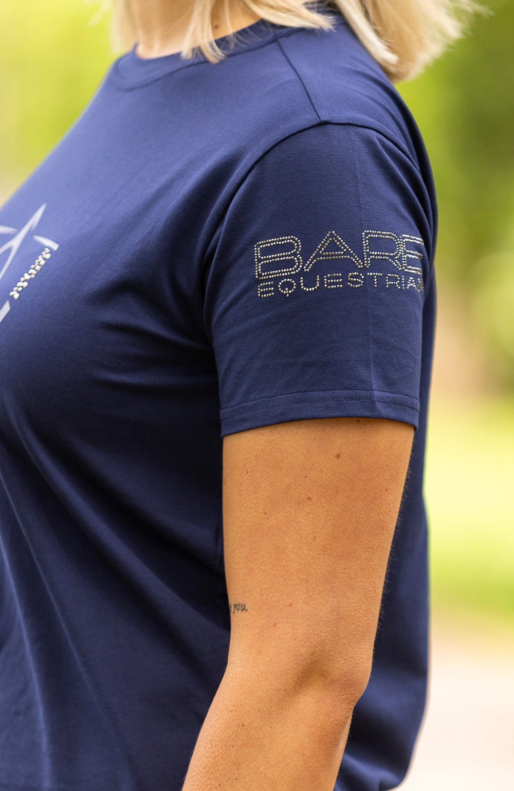 BARE Equestrian Diamond Series Logo T-Shirt