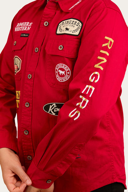 Ringers Western Junior Chute Boss Work Shirt