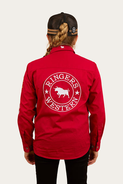 Ringers Western Junior Chute Boss Work Shirt