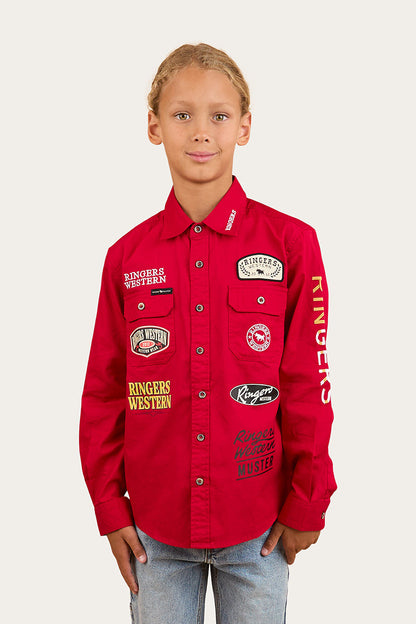 Ringers Western Junior Chute Boss Work Shirt