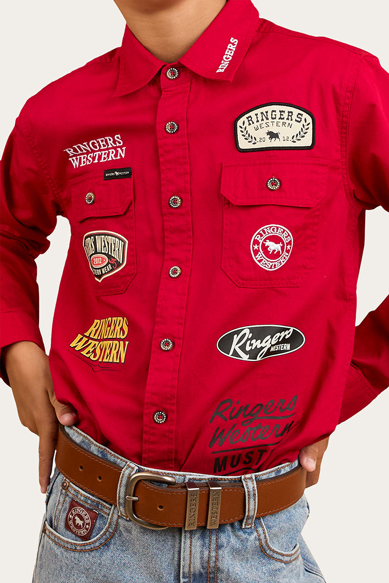 Ringers Western Junior Chute Boss Work Shirt