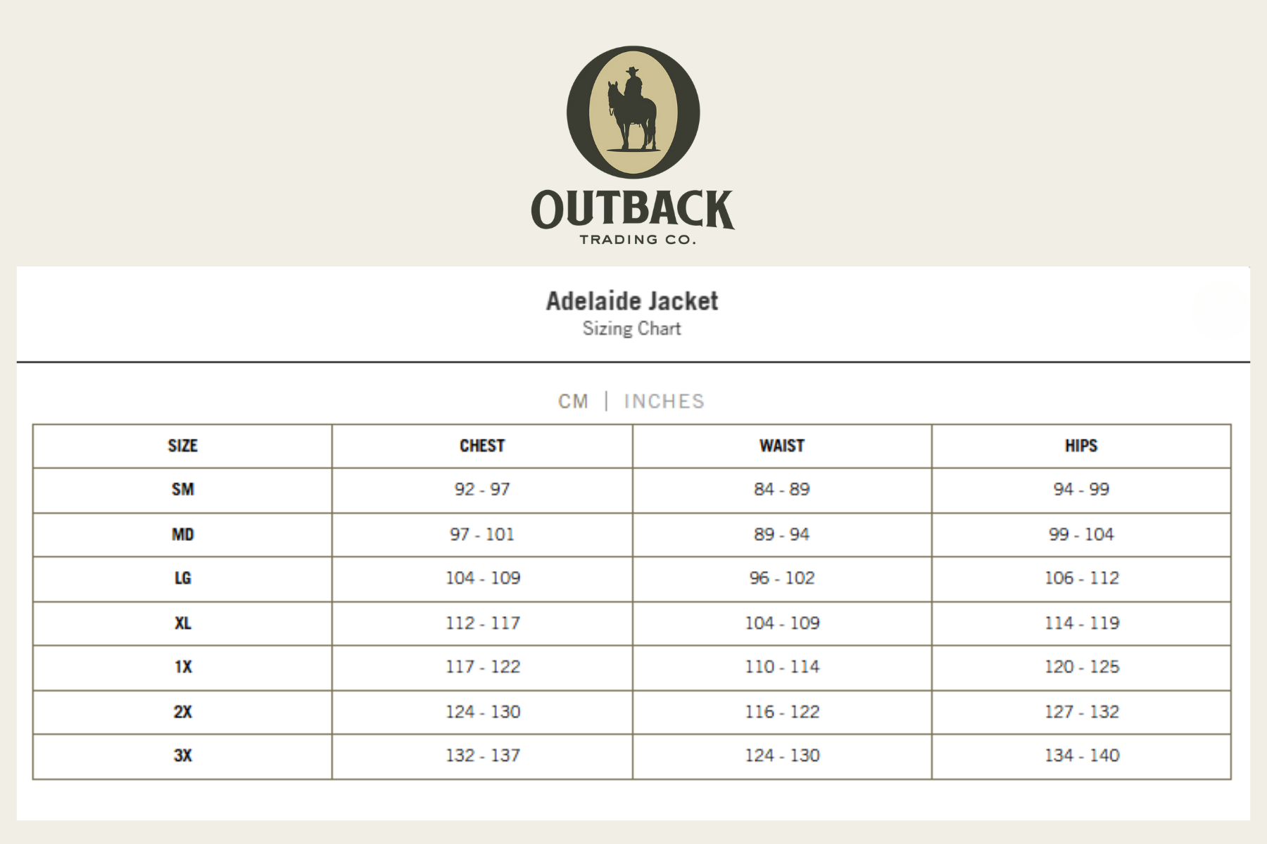 Outback Trading Co Adelaide Jacket
