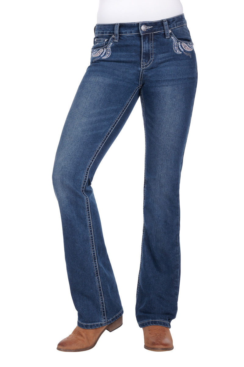 Elora Boot Cut Jean - Twilight