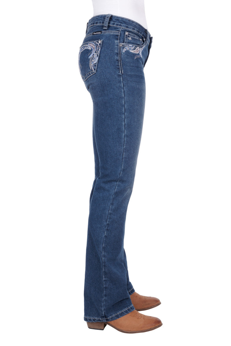 Elora Boot Cut Jean - Twilight