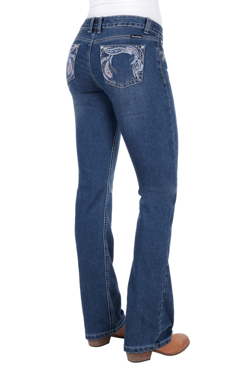 Elora Boot Cut Jean - Twilight