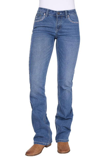 Pat Relaxed Rider Jean - Retro Blue