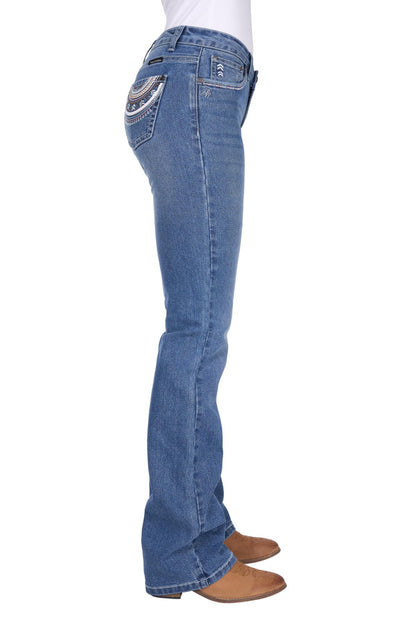Pat Relaxed Rider Jean - Retro Blue