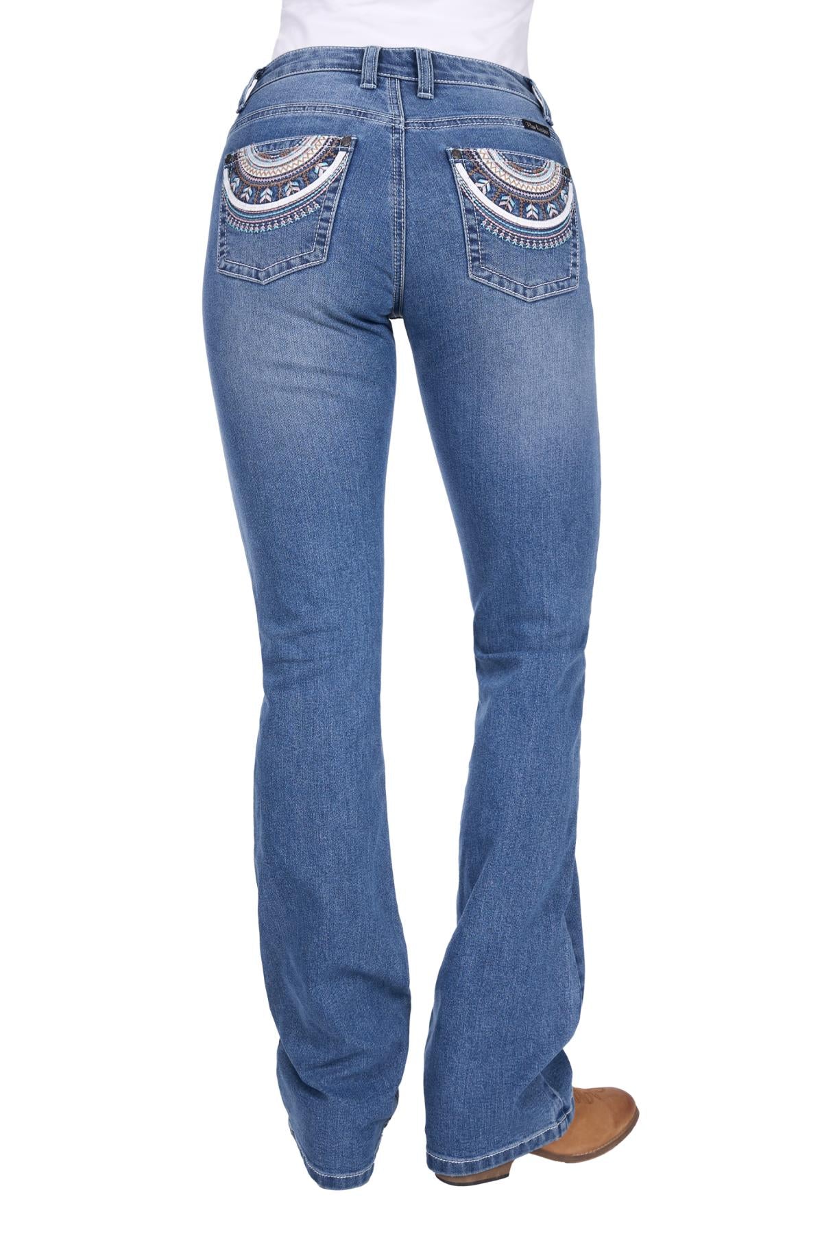 Pat Relaxed Rider Jean - Retro Blue