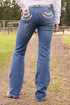 Pat Relaxed Rider Jean - Retro Blue