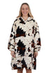 PW Cow Print Snuggle Hoodie 1