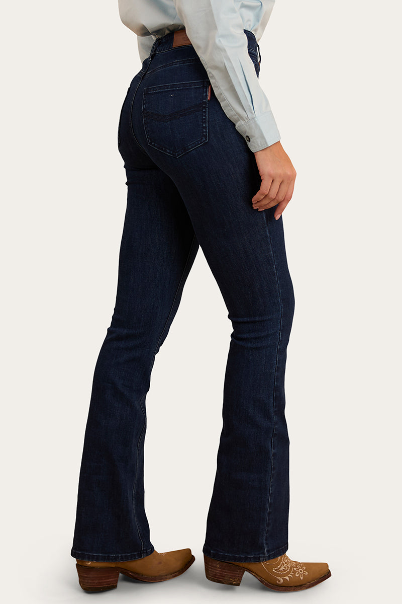Ringers Western 
Penny Womens High Rise Bootleg Jean Coolmax - Dark Blue