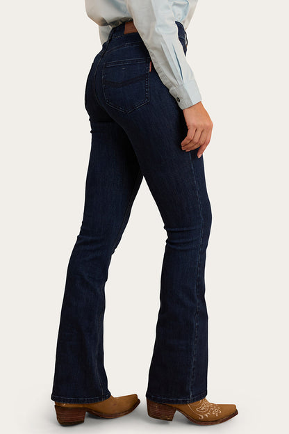 Ringers Western 
Penny Womens High Rise Bootleg Jean Coolmax - Dark Blue