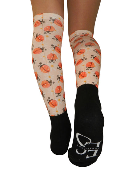 Equisocks LadyBug Gallop Socks
