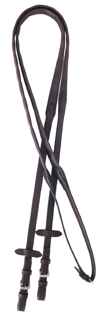 Platinum Signature Rubber Grip Reins