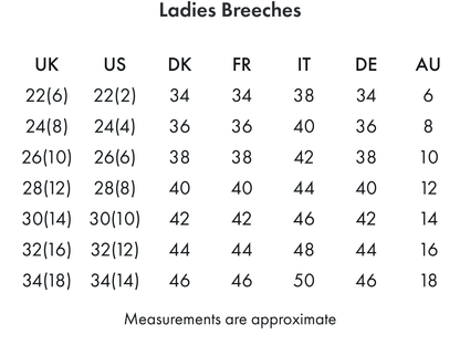 Premier Equine Delta Ladies Full Seat Gel Competition Riding Breeches