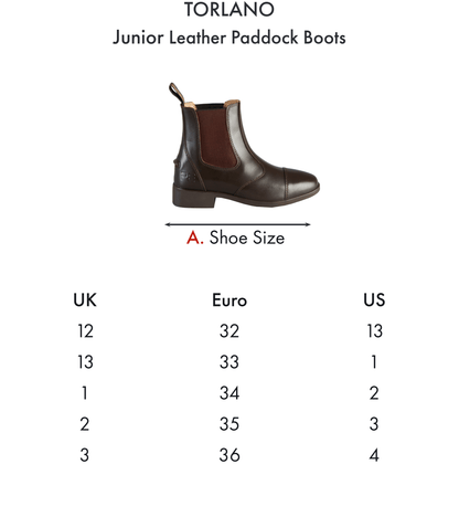 Premier Equine Torlano Junior Leather Chelsea Boot