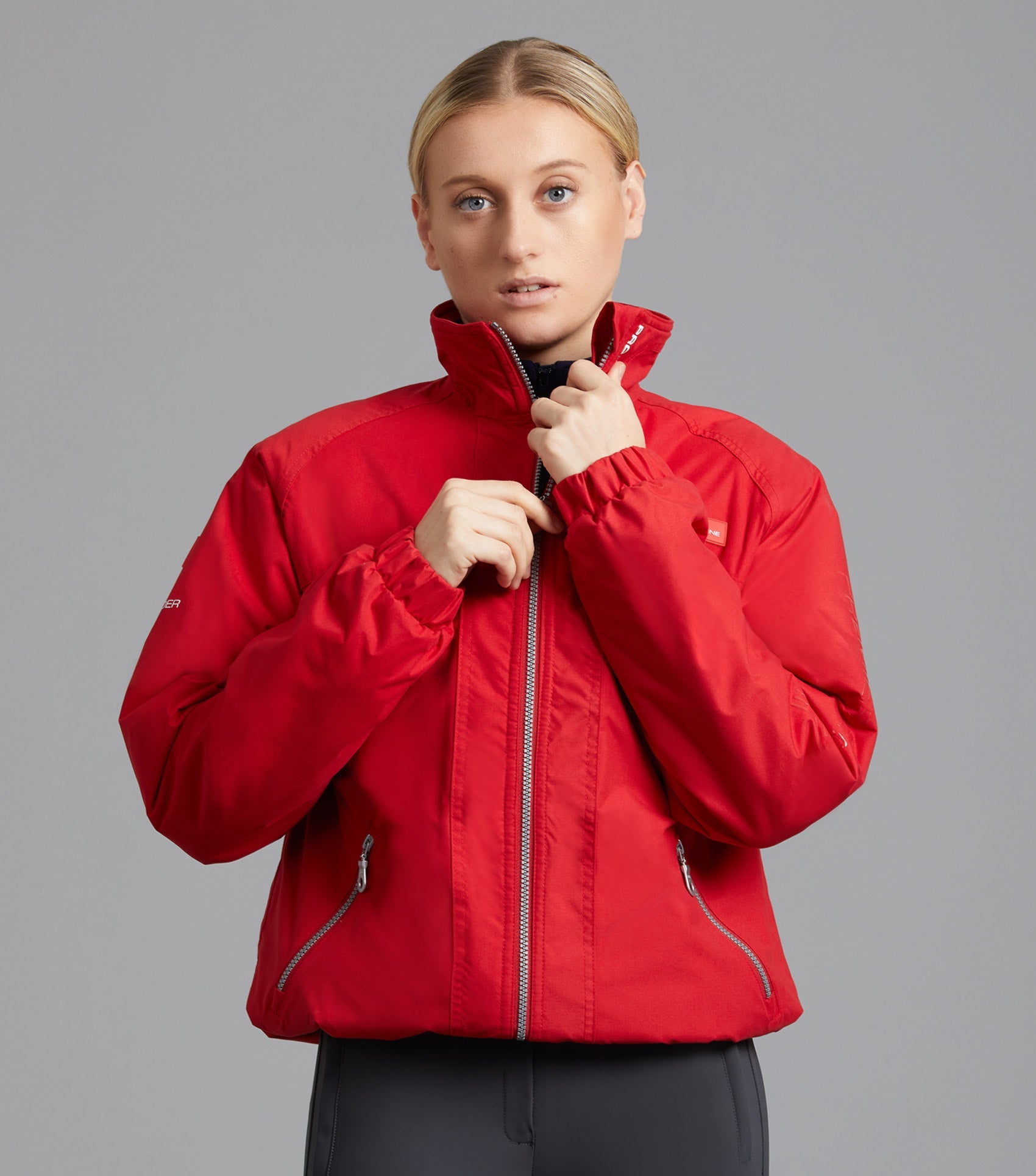 Description:Pro Rider Unisex Waterproof Riding Jacket_Colour:Red_Position:1