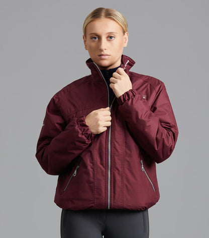 Description:Pro Rider Unisex Waterproof Riding Jacket_Colour:Wine_Position:1