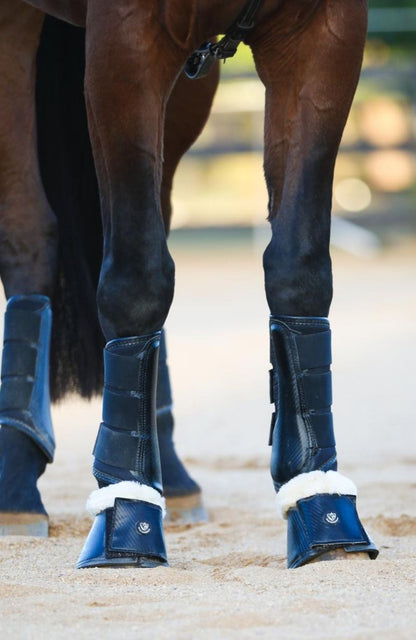 BARE Equestrian Horse Wear AIRFLOW Carbon Brushing Boots