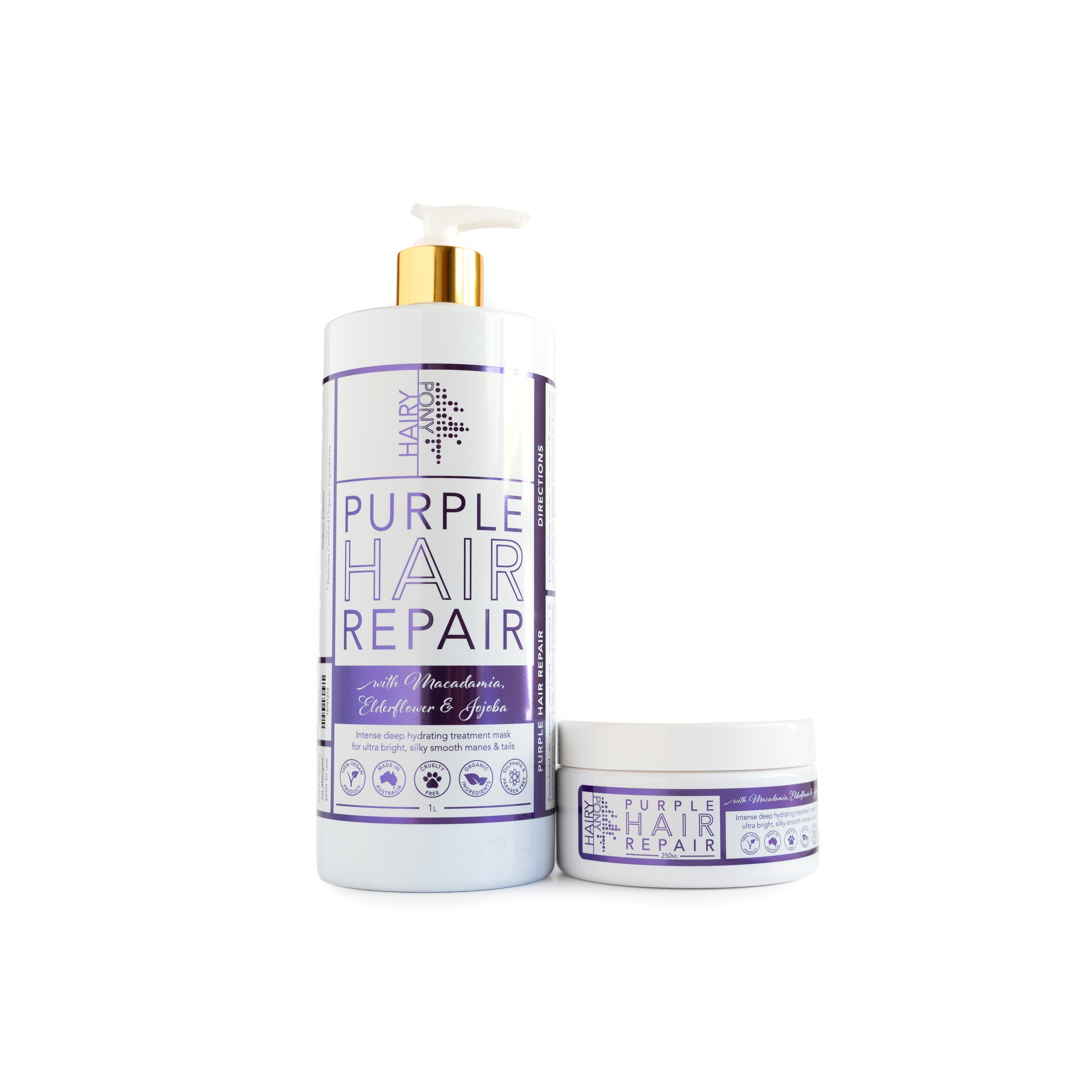 Hairy Pony Horse Purple Hair Repair Treatment