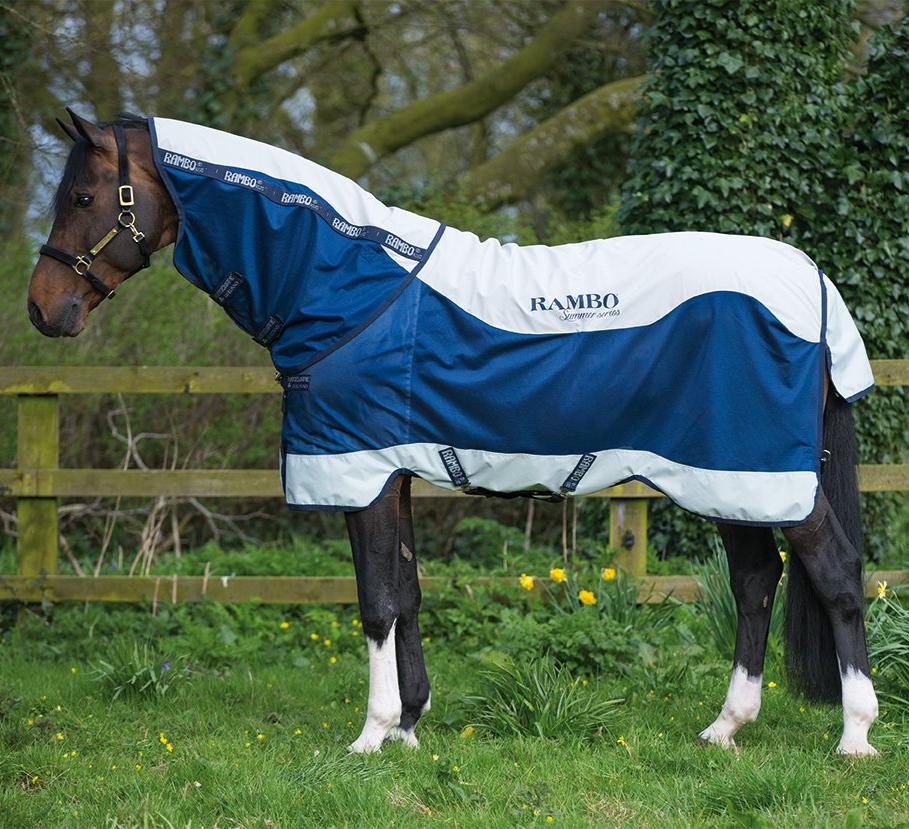 Rambo Summer Series 600D Turnout Detach-A-Neck