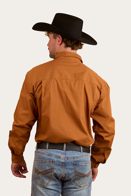 Ringers Western King River Mens Half Button Work Shirt