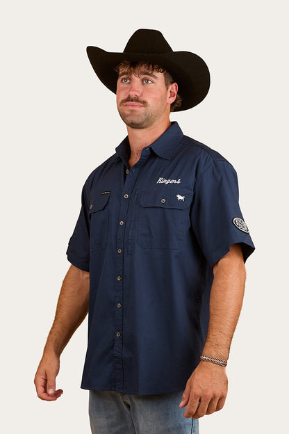 Ringers Western Big Rig Mens Short Sleeve Shirt